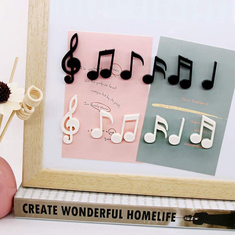 TabEnter Decorative Refrigerator Magnets, Perfect Fridge Magnets for House Office Personal Use (12Pcs Melody) - Image 4